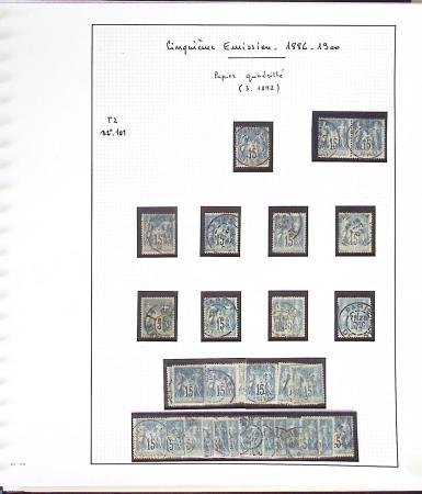 1849-1925, Collection en deux albums, un Lindner de