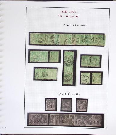 1849-1925, Collection en deux albums, un Lindner de