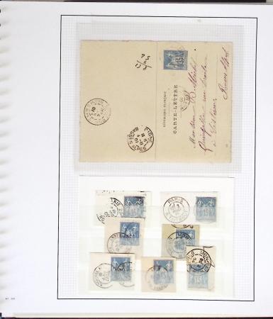 1849-1925, Collection en deux albums, un Lindner de