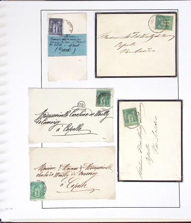 1849-1925, Collection en deux albums, un Lindner de