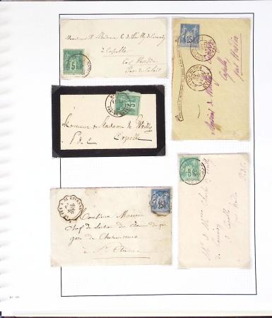 1849-1925, Collection en deux albums, un Lindner de