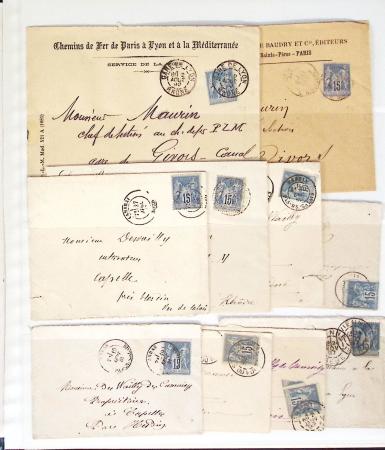 1849-1925, Collection en deux albums, un Lindner de