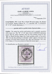 1883-84 2s6d Lilac on blued paper, centrally cancelled