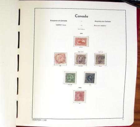 1851-2008, Jolie collection en album Leuchtturm (1851-1977),