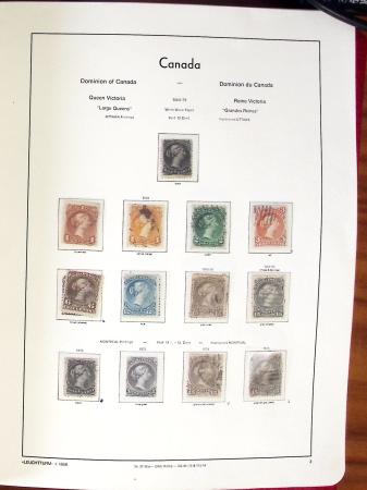 1851-2008, Jolie collection en album Leuchtturm (1851-1977),