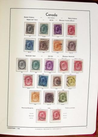 1851-2008, Jolie collection en album Leuchtturm (1851-1977),