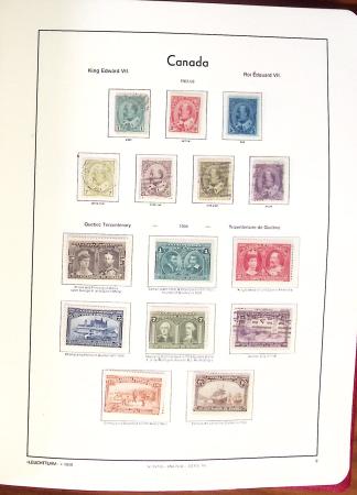 1851-2008, Jolie collection en album Leuchtturm (1851-1977),