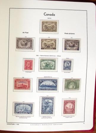 1851-2008, Jolie collection en album Leuchtturm (1851-1977),