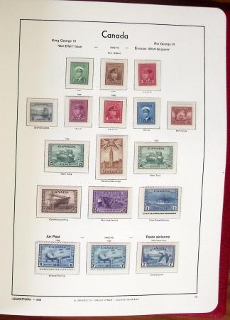 1851-2008, Jolie collection en album Leuchtturm (1851-1977),