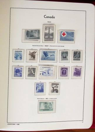 1851-2008, Jolie collection en album Leuchtturm (1851-1977),