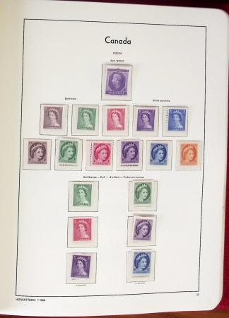 1851-2008, Jolie collection en album Leuchtturm (1851-1977),
