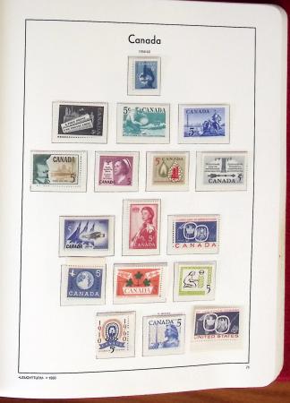 1851-2008, Jolie collection en album Leuchtturm (1851-1977),