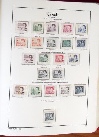 1851-2008, Jolie collection en album Leuchtturm (1851-1977),