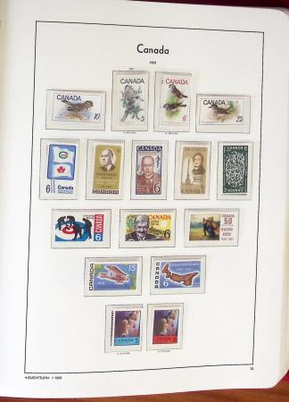 1851-2008, Jolie collection en album Leuchtturm (1851-1977),