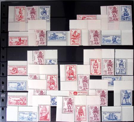 1939-1954, Séries coloniales Caillé, Exposition Internationale