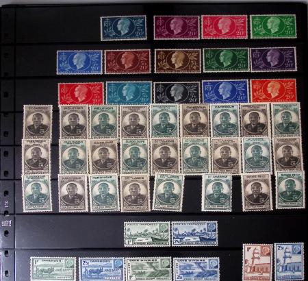 1939-1954, Séries coloniales Caillé, Exposition Internationale