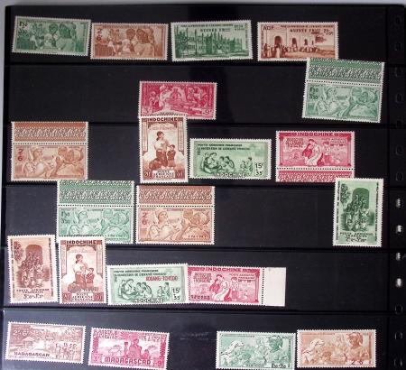 1939-1954, Séries coloniales Caillé, Exposition Internationale