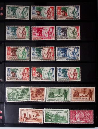 1939-1954, Séries coloniales Caillé, Exposition Internationale