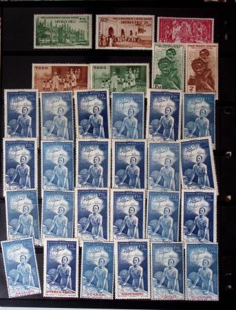 1939-1954, Séries coloniales Caillé, Exposition Internationale
