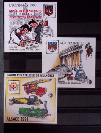 Blocs C.N.E.P., complets de 1980 à 2002 (y compris