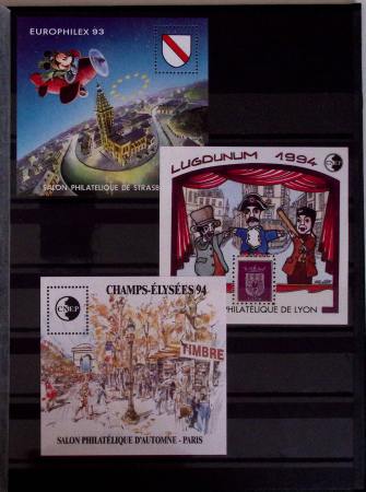 Blocs C.N.E.P., complets de 1980 à 2002 (y compris