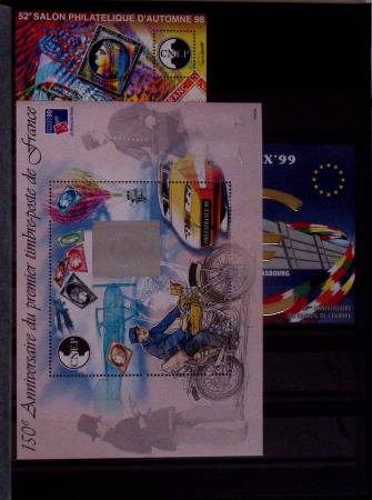 Blocs C.N.E.P., complets de 1980 à 2002 (y compris