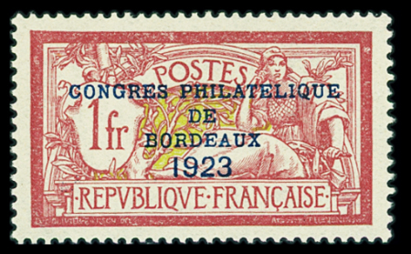 N°182 Congrès Philatélique de Bordeaux, très bon centrage,