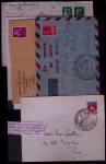 Classeur bleu : lettres de GREVE dont 1953 (Orléans