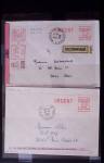 Classeur bleu : lettres de GREVE dont 1953 (Orléans