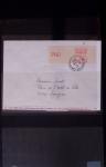 Classeur bleu : lettres de GREVE dont 1953 (Orléans