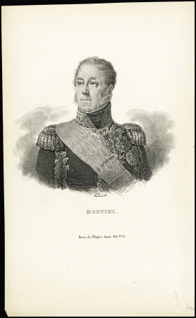 Maréchal Edouard Mortier, Duc de Trevise (1768-1835). Lettre autographe du 10 janvier 1835 : "Le Gouvernement attache la plus haute importance à ce que la gendarmerie de l'ouest puisse être promptement complétée". Est jo