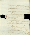 MP en rouge "N°9 PORT-PAYE / GRANDE ARMEE", frappé