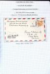 13 lettres de la poche de Lorient dont griffe "acheminable" et 2 messages Croix-Rouge