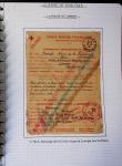 13 lettres de la poche de Lorient dont griffe "acheminable" et 2 messages Croix-Rouge