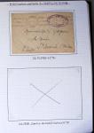 Album de 81 plis de la guerre 1939 - 1945 dans le Morbihan dont une lettre de Vannes avec recommandation d'office pour le Maréchal Pétain, 9 hopitaux, ecole pilotage 21 de Vannes repliée ensuite à Bruges (Basses-Pyrénées