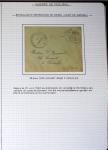 Album de 81 plis de la guerre 1939 - 1945 dans le Morbihan dont une lettre de Vannes avec recommandation d'office pour le Maréchal Pétain, 9 hopitaux, ecole pilotage 21 de Vannes repliée ensuite à Bruges (Basses-Pyrénées