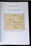Album de 81 plis de la guerre 1939 - 1945 dans le Morbihan dont une lettre de Vannes avec recommandation d'office pour le Maréchal Pétain, 9 hopitaux, ecole pilotage 21 de Vannes repliée ensuite à Bruges (Basses-Pyrénées