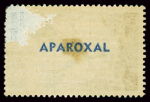 N°2 avec inscription dorsale de laboratoire "Aparoxal"