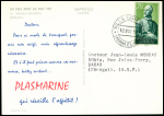 Série complète de 9 cartes postales Ionyl "Du Pôle Nord au pôle sud" dont CP n°9 pole sud-pingouins. TB