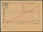 Carte postale 1F20 Pétain 1000 points textiles (PET D9 a) neuve. TB. Cote 425€