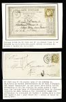 11 lettres de Limoges avec GC 2049 dont n°47 + 31, n°47 + 38. TB