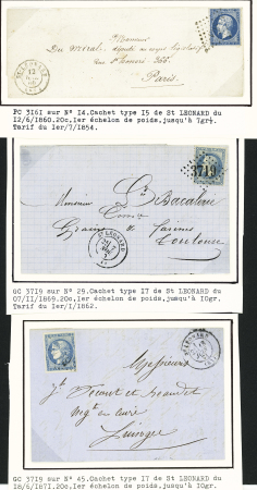 Saint Léonard : 7 lettres : PC 3161 + T15 - PC DU GC 3719 - GC 3719 (5). ens. B