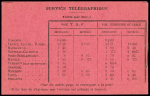 N°132a 6c rouge, Carnet complet de 20 timbres, **,
