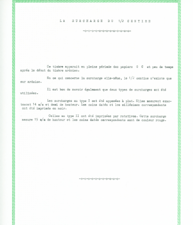 N°157 1/2c sur 1c gris-noir et Algérie n°1, 19 pag