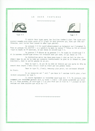 N°108 sur 15 pages d'album : nuances, panneau de 5