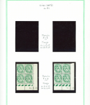 N°111, 32 blocs de 4 avec coin daté, **/*, TB