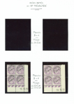 Préo n°43, 22 blocs de 4 avec coin daté, **/*, TB