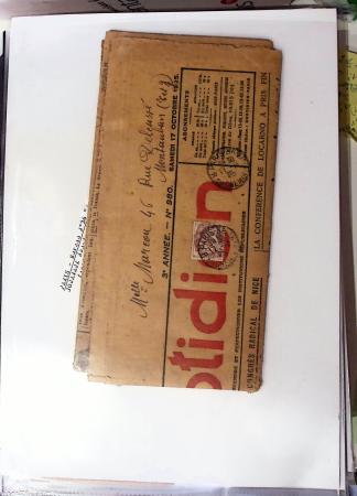 98 pièces (dans un classeur de bureau) AFF type Bl