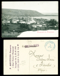 2 cartes postales : Levant n°9, 5 pièces, OBL CAD
