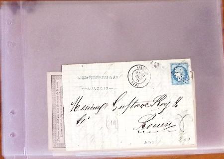 1849-1880, Divers lettres présentées en VO dont n°3,